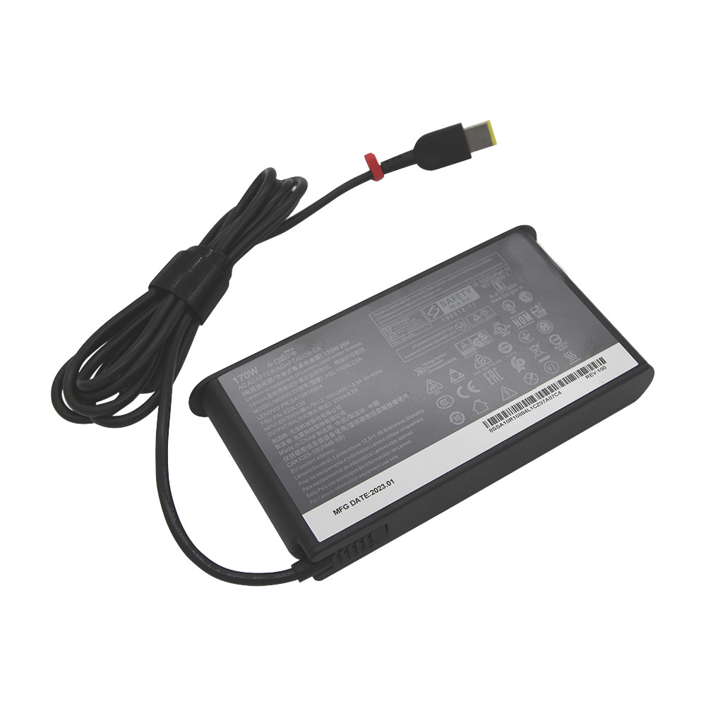 20V 8.5A 170W USB-A PIN Laptop Adapter Charge Power For Lenovo Y7000 Y7000P R720-15 ADL170SLC3A W540