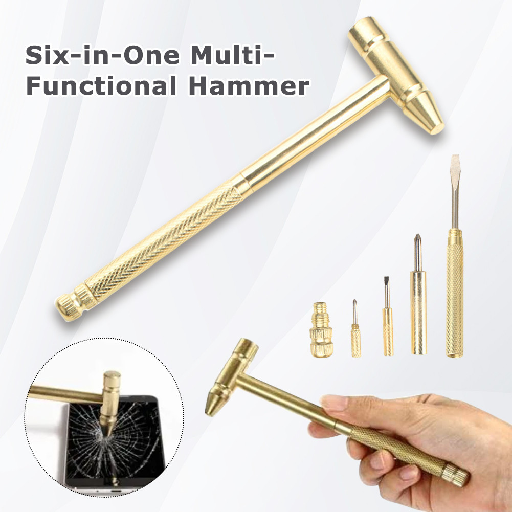 PALU EMAS MULTIFUNGSI 6 IN 1 PALU PALU MULTIFUNGSI MULTIFUNGSI HAMMER MULTIFUNGSI HAMMER 6 IN 1 PALU