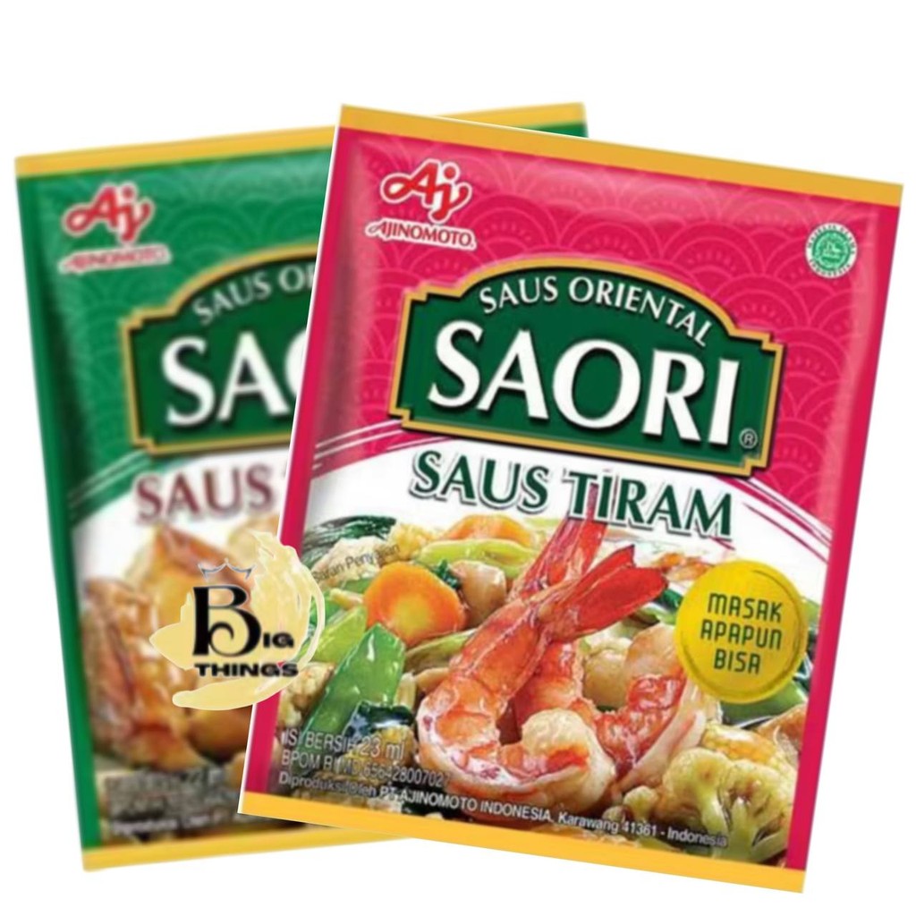 

Saori Saos Oriental Tiram Teriyaki Lada Hitam Bulgogi BPOM Halal Original