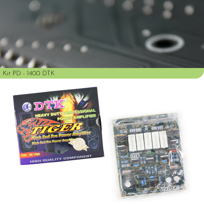 Kit Rakitan Driver 3 Tingkat Tiger PD-1400 DTK  by DTK