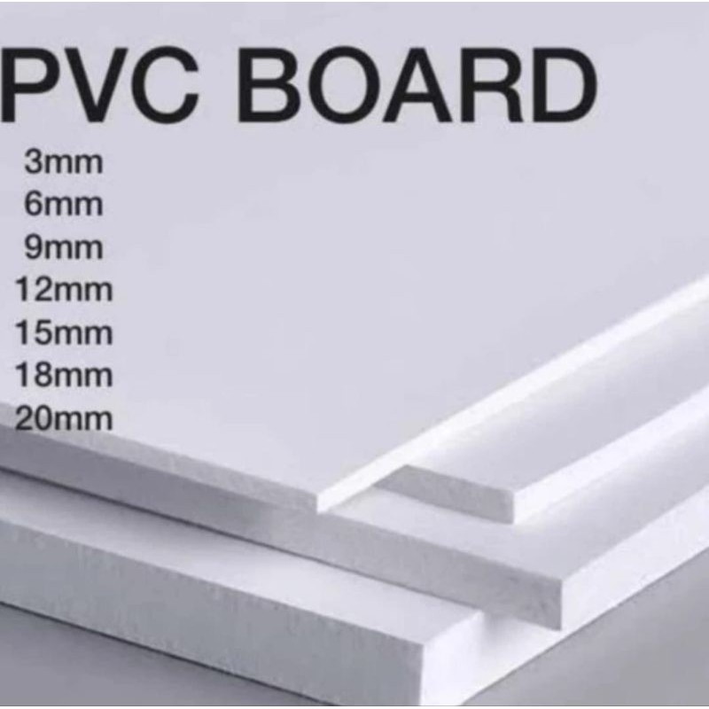 pvc board / panel foam board 122 x 244