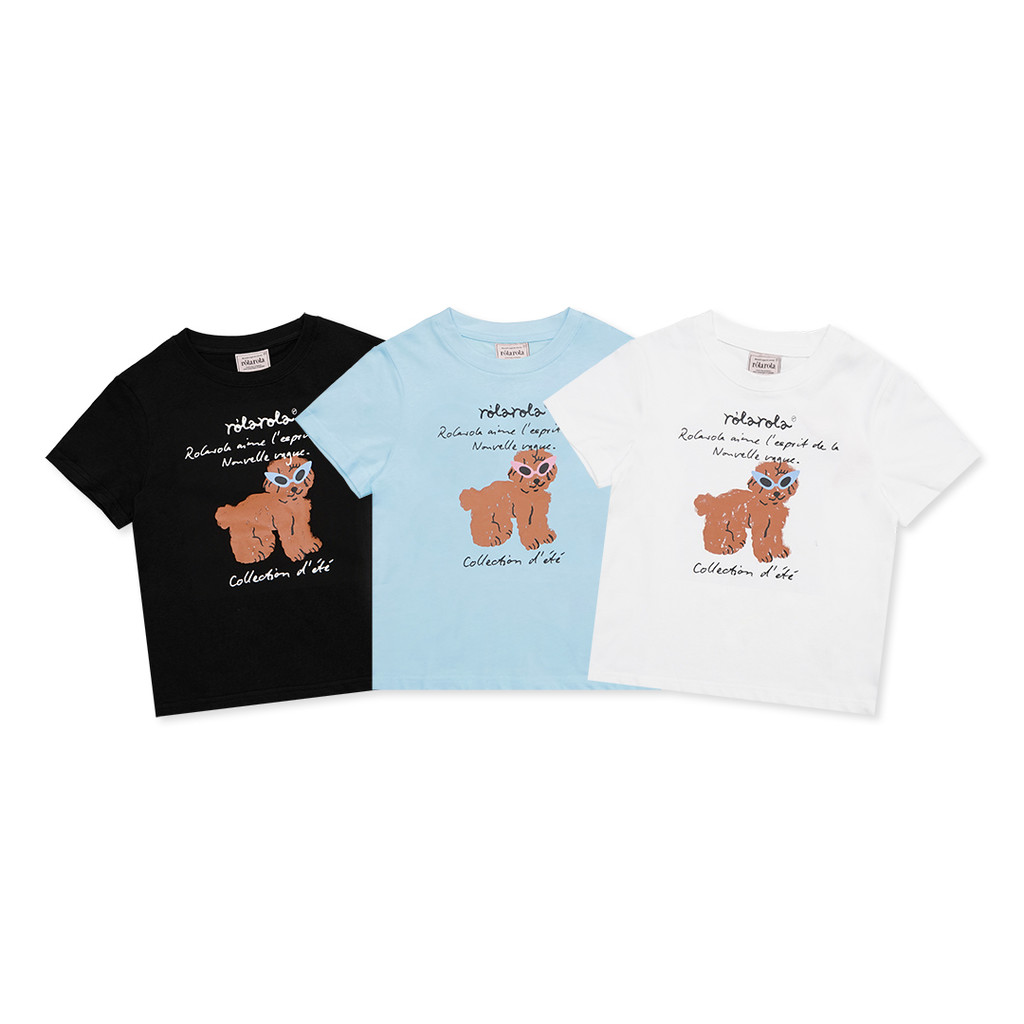 Rolarola Sunglasses Puppy T-Shirt