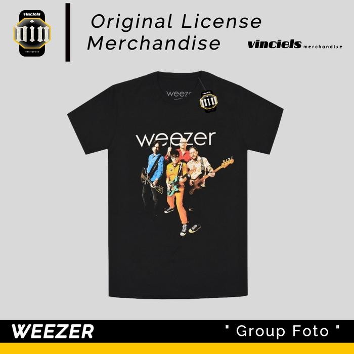 (COD) Weezer Kaos T shirt Band Music Original Tag Official WEEZER - S