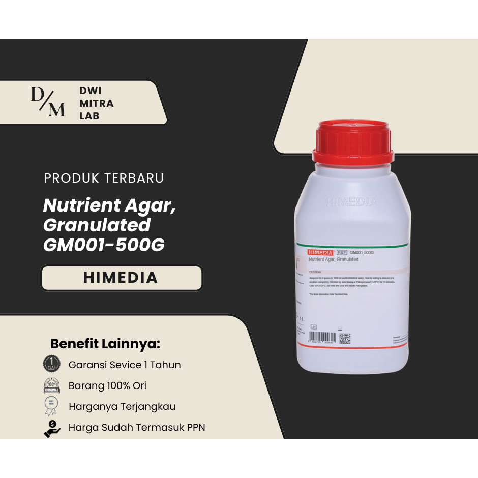 Nutrient Agar, Granulated GM001-500G Himedia