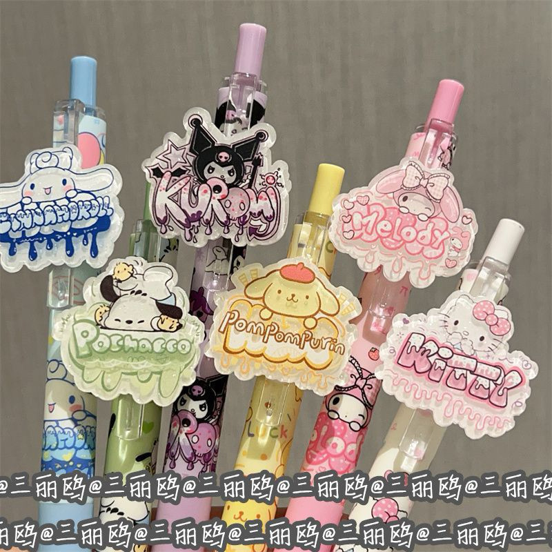 

{Sanrio} Pen Gel Akrilik Lucu Imut Menarik Bahan Premium Karakter Sanrio No. MY-1003A by Kakabicam