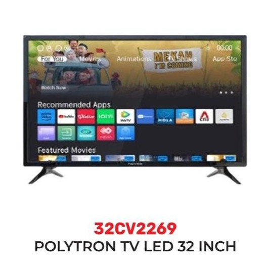 POLYTRON Smart Tv 32 Inch - 32CV2269 / LED TV / YOUTUBE / ORIGINAL
