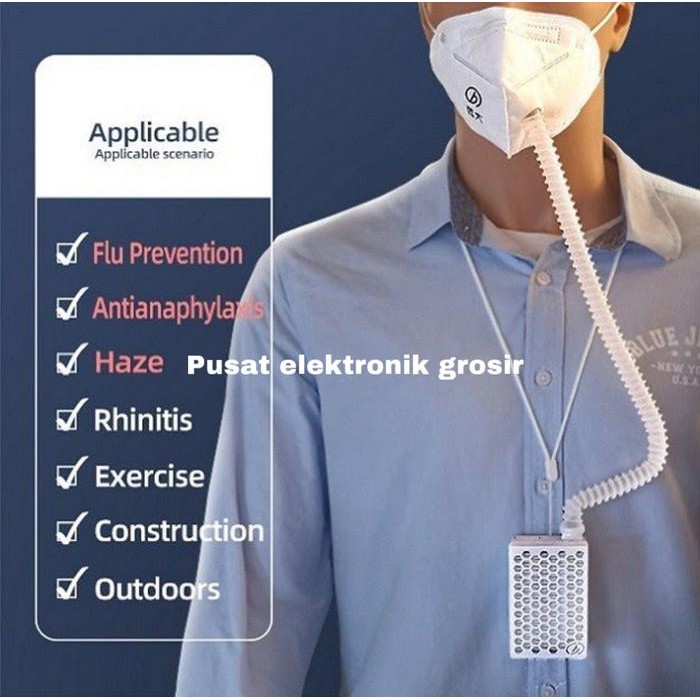 broad airpro mask clean air masker respirator covid 19 ORIGINAL by Blezzystore