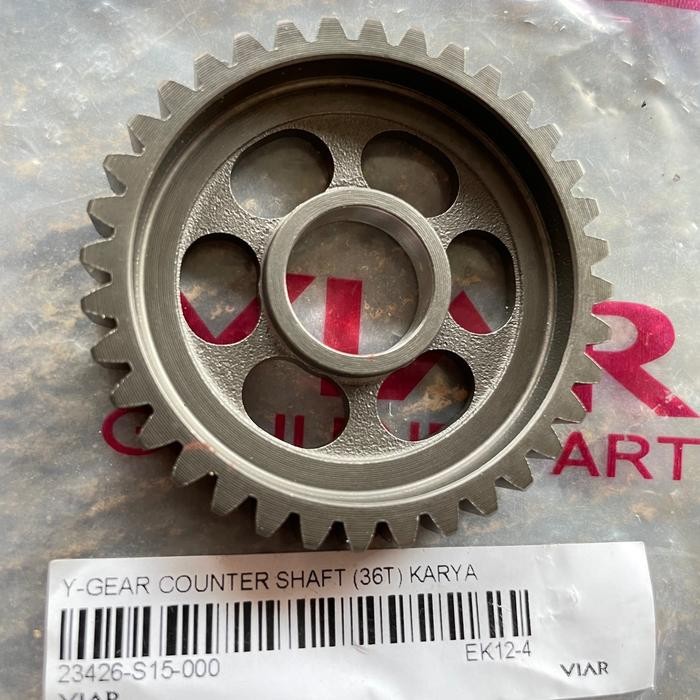 Gigi ke 1 Countershaft 36T Viar Karya 150 200 tipe lama Oil Cooler Cross X 150 Original Viar