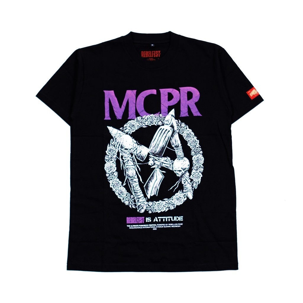 Tshirt MCPR - REBELFEST (black)
