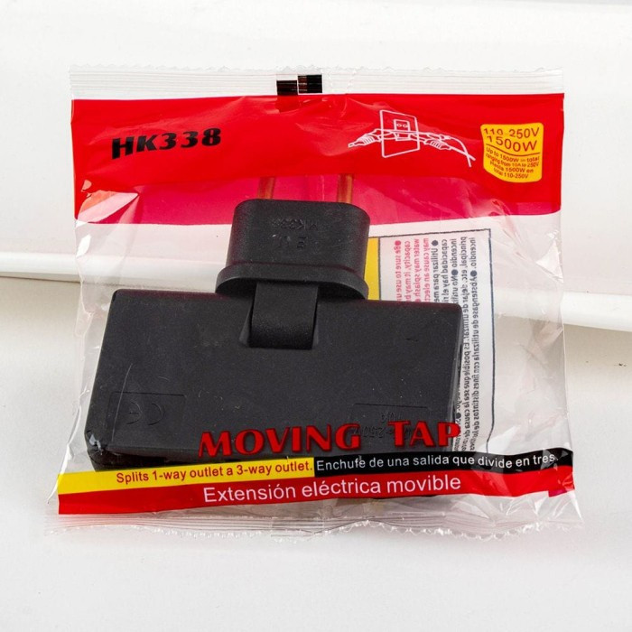 Stop Kontak Cabang 3 Lipat - Colokan Listrik Portable & Aman

