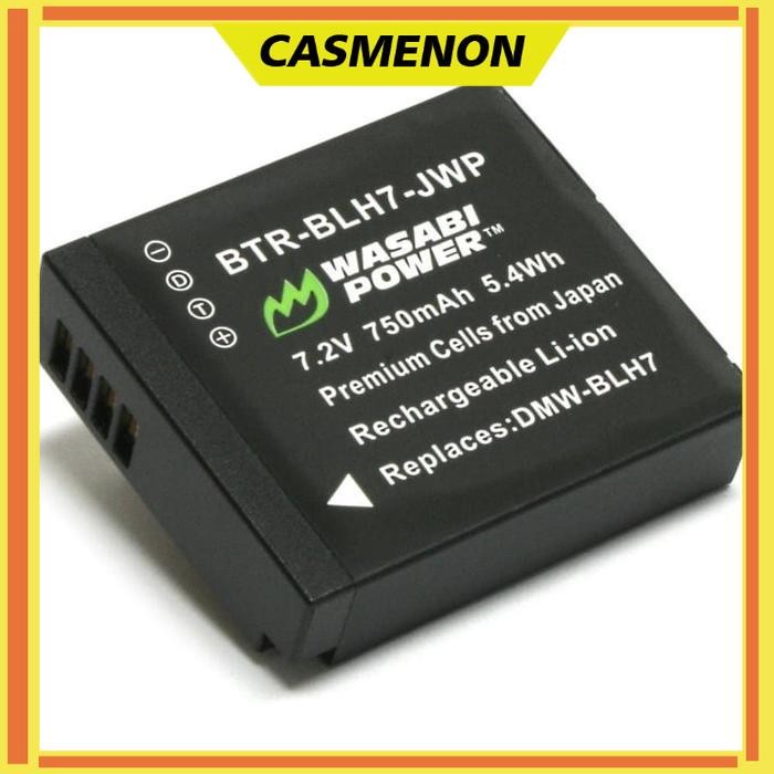 WASABI POWER Battery & Charger for Panasonic DMW-BLH7 DMW-BLH7E DMW BLH7 BLH7E Lumix DC GX800 GX850 