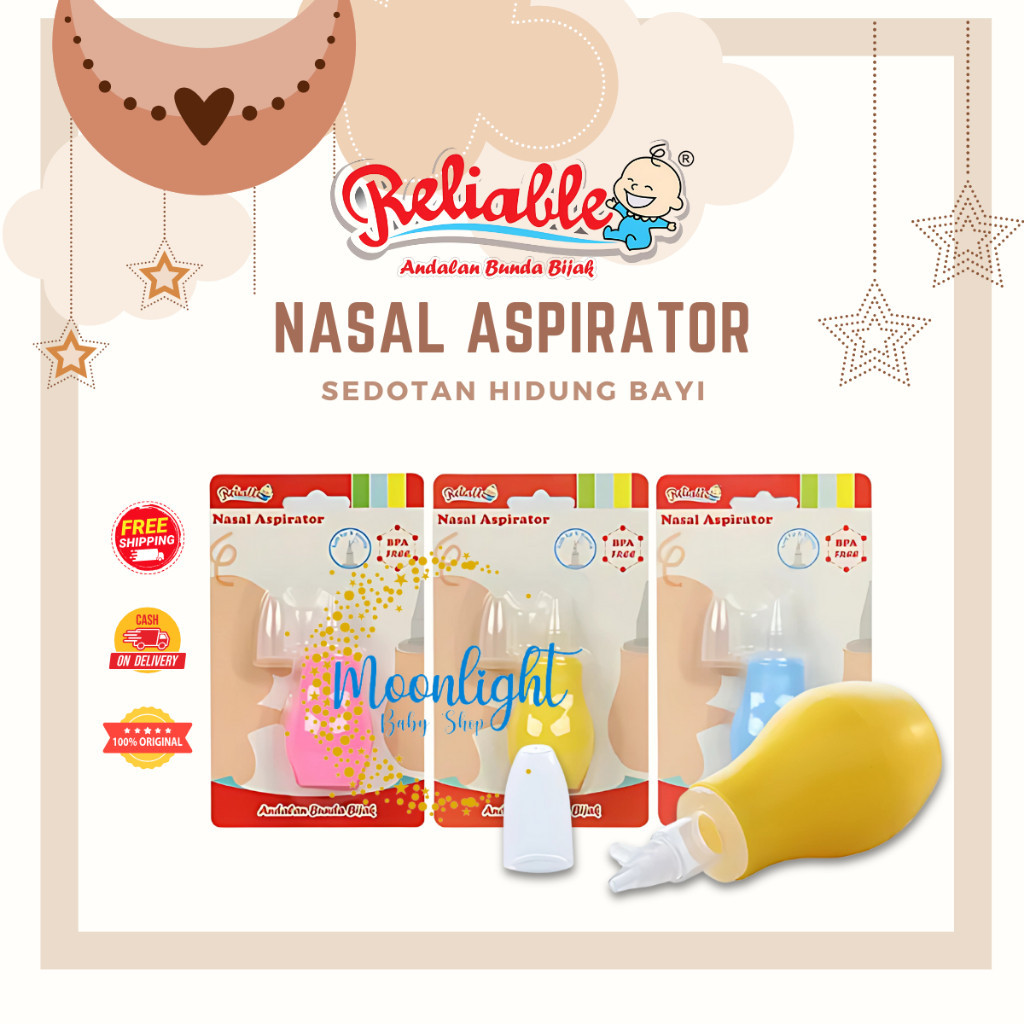 Reliable Nasal Aspirator Penyedot Ingus Bayi / Baby Nose Cleaner