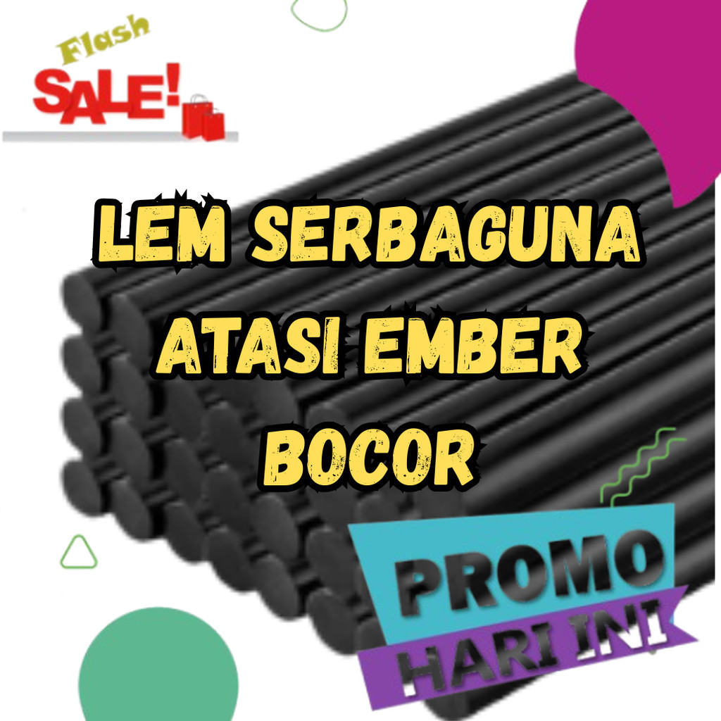 Cod Lem Ember Anti Bocor Super Kuat Lem Bakar Hitam Ajaib Tambal Ember Super Kuat Jerman