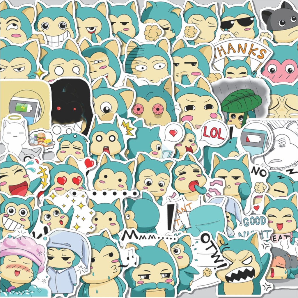 

Stiker Cutting Pack Stiker Bukuma Isi 100Pcs Series Aesthetic Lucu Keren Untuk Koper Bahan Vynil