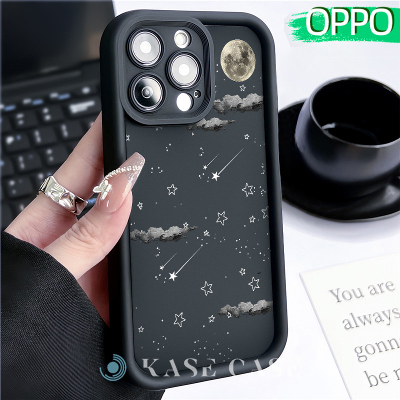 Estetik Meteor Silicone SoftCase OPPO A18 A16 A15 A3s A5S A60 A17 A17K A54 A53 A12 A58 A31 A1K A77s 