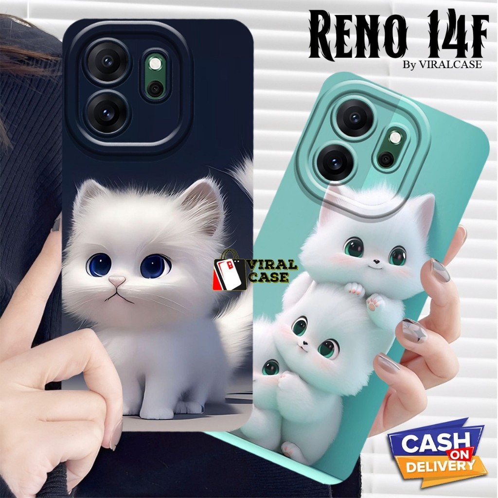 Case Reno 14F / Reno 14 / Reno 14 Pro / Reno 13F / Reno 13 - Aksesoris Hp - Kesing Hp - Pelindung Hp