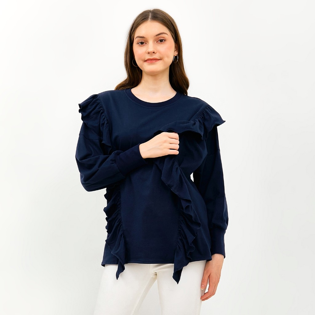 Nyonya Nursing Wear  Gera - Baju Ibu Hamil Dan Menyusui - Gemala Family Set (Fashion Fixation)