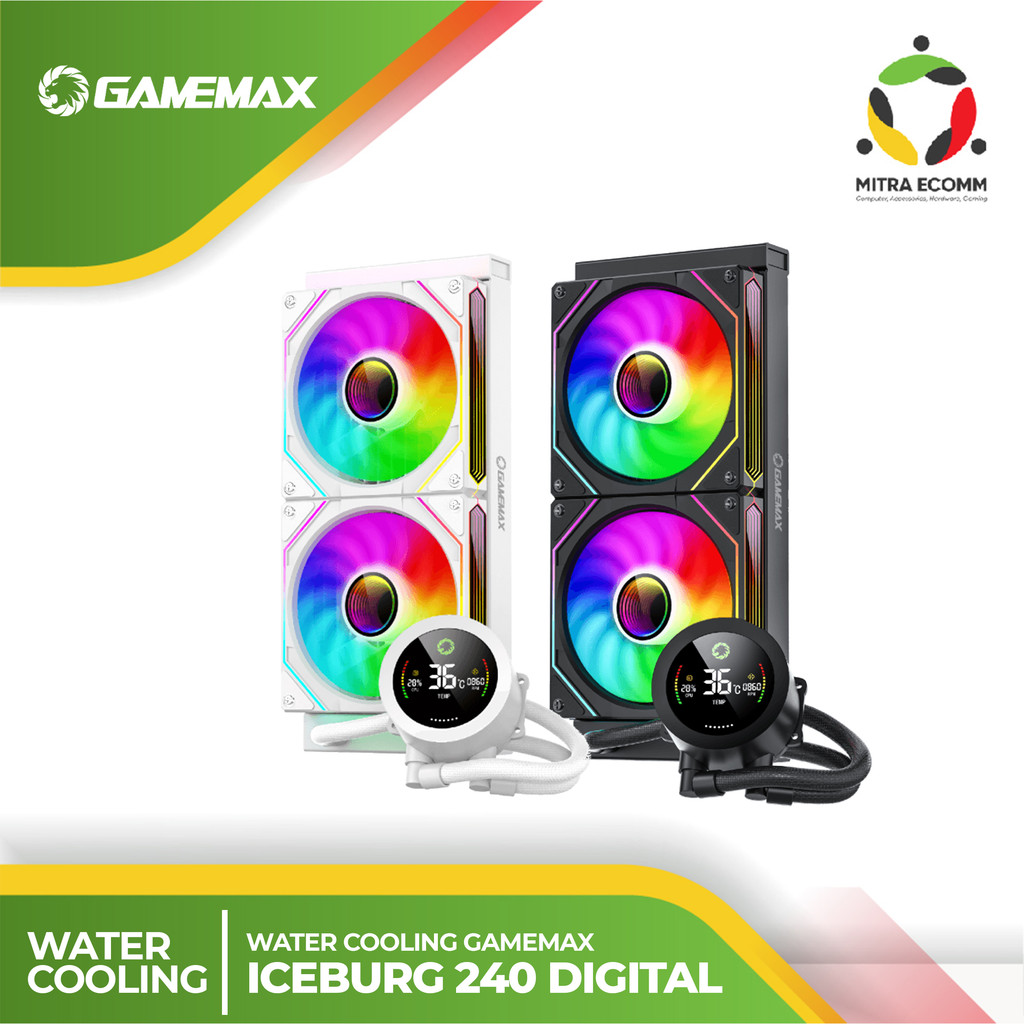 Water Cooling Gamemax Iceburg 240 Digital / AIO Water Cooler