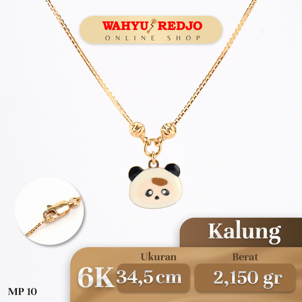 Kalung Emas Anak Panda 6K Wahyu Redjo KLA-6K-28726763