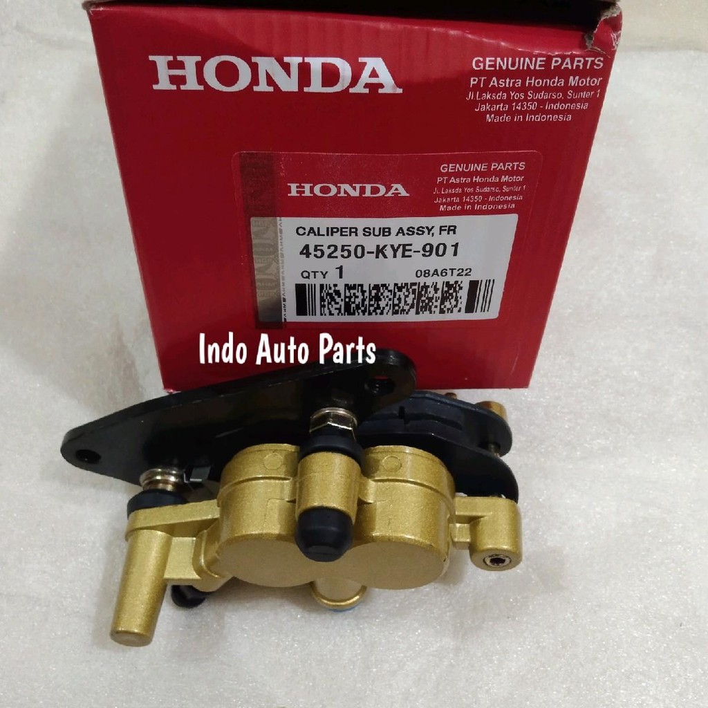 KALIPER CAKRAM DEPAN HONDA MEGAPRO NEW VERZA CAKRAM DEPAN KEPALA BABI MEGAPRO NEW VERZA KYE KALIPER