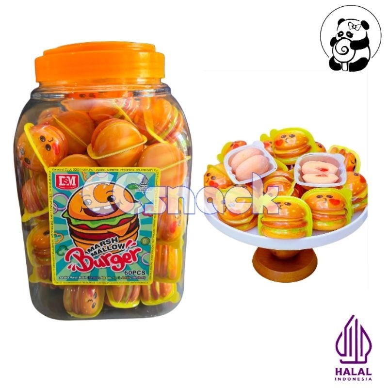 DSM MARSHMALLOW BURGER TOPLES ISI 60