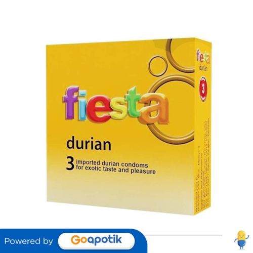 Fiesta Kondom Durian Box 3 Pcs