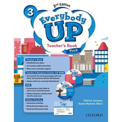 Cod / Ox Everybody UP Workbook, Teachers Book 1 2 3 4 5 6 / Hitam Putih