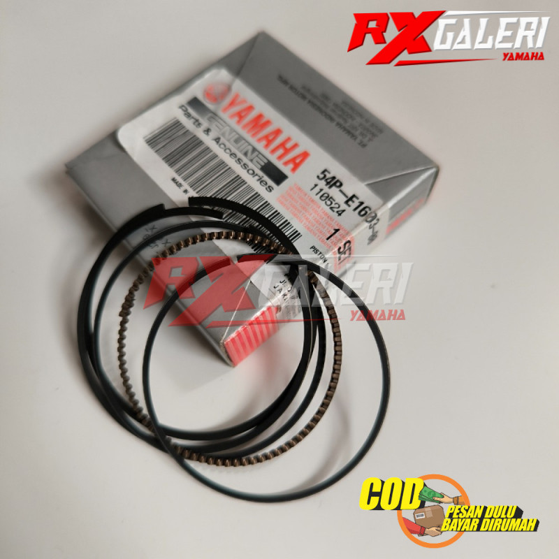 Ring Seher Set Ring Piston Original Genuine Yamaha Mio soul Fino fi Mio j Xride Soul Gt 54P-E1603-00