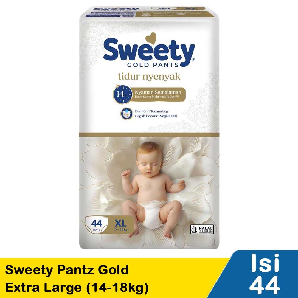 SWEETY PANTZ GOLD 44'S  EXTRALARGE