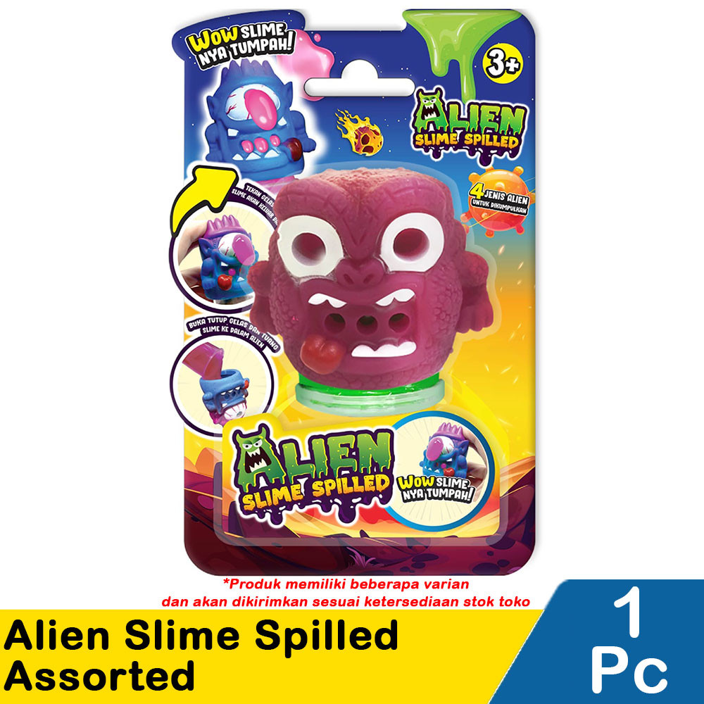 VR TOYS ALIEN SLIME SPILLED ASSORTED