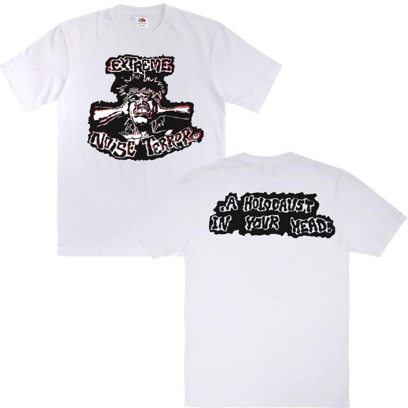 Extreme Noise Teror - In your head / kaos band punk japan Tshirt punk