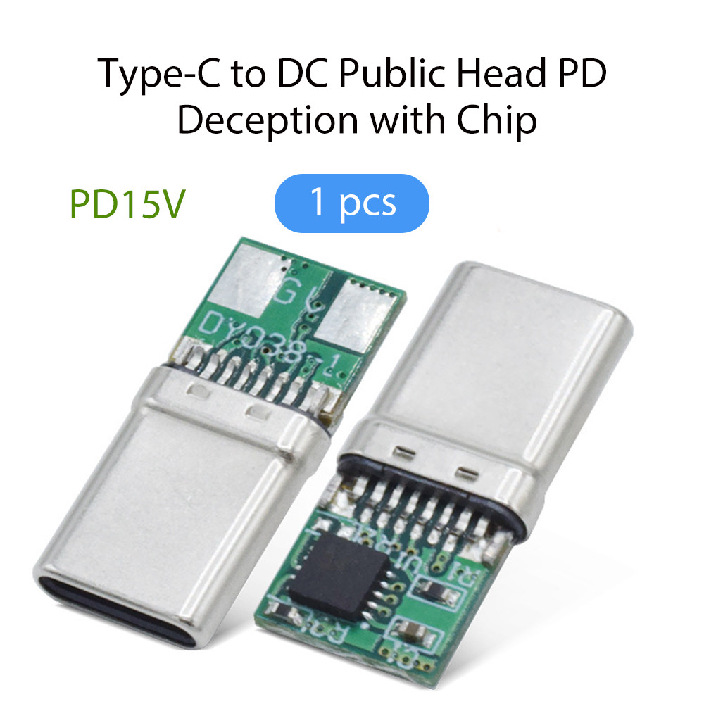 PD/QC Decoy Board Fast Charge 9V 12V 15V 20V PD decoy module PD 2 3.0 DC trigger cable USB Type-C ma