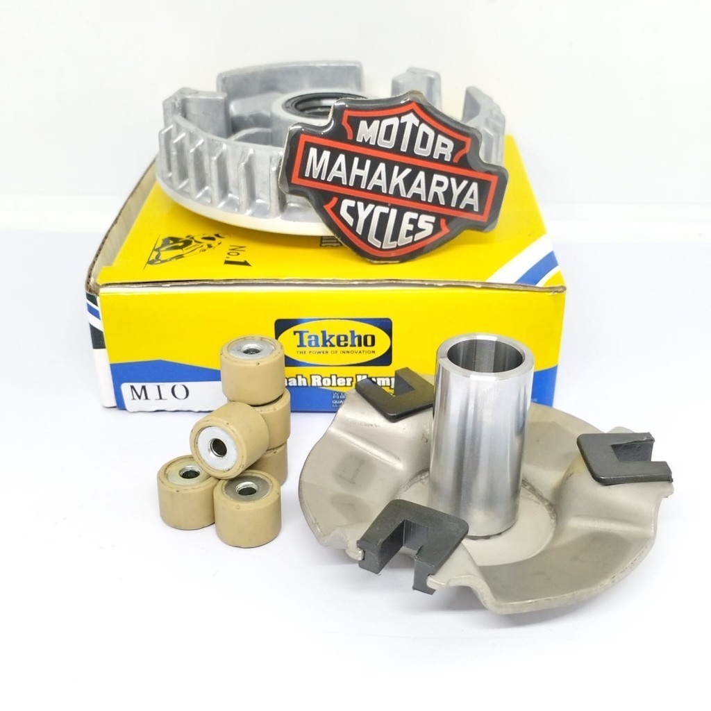 RUMAH ROLLER ASSY MIO KARBU MIO SMILE MIO LAMA KOMPLIT MERK TAKEHO
