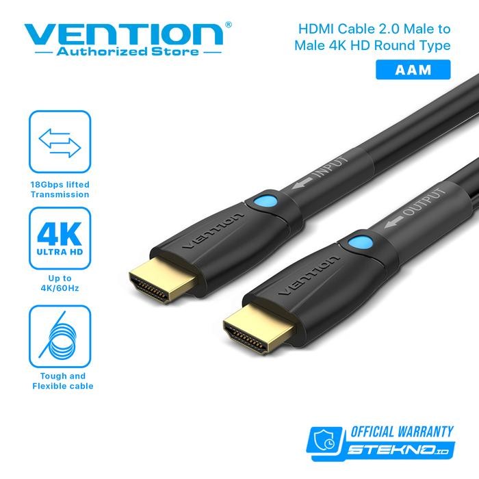 Vention 15 Meter Kabel HDMI (100% Work) For Structure Cabling