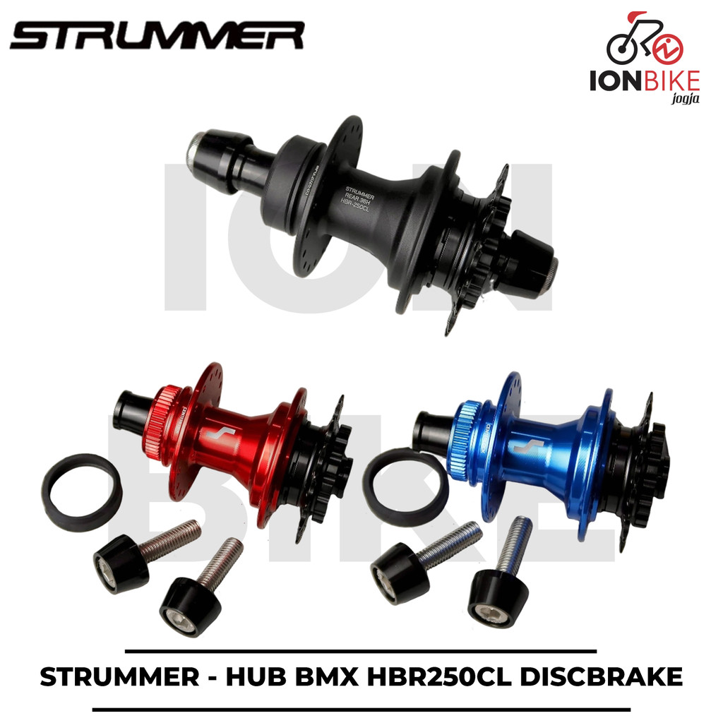 Freehub Strummer HBR250CL BMX DISCBRAKE CENTERLOCK 36 Hole 6 Pawl 16T COG HBR-250CL HBR-150R 36H H S