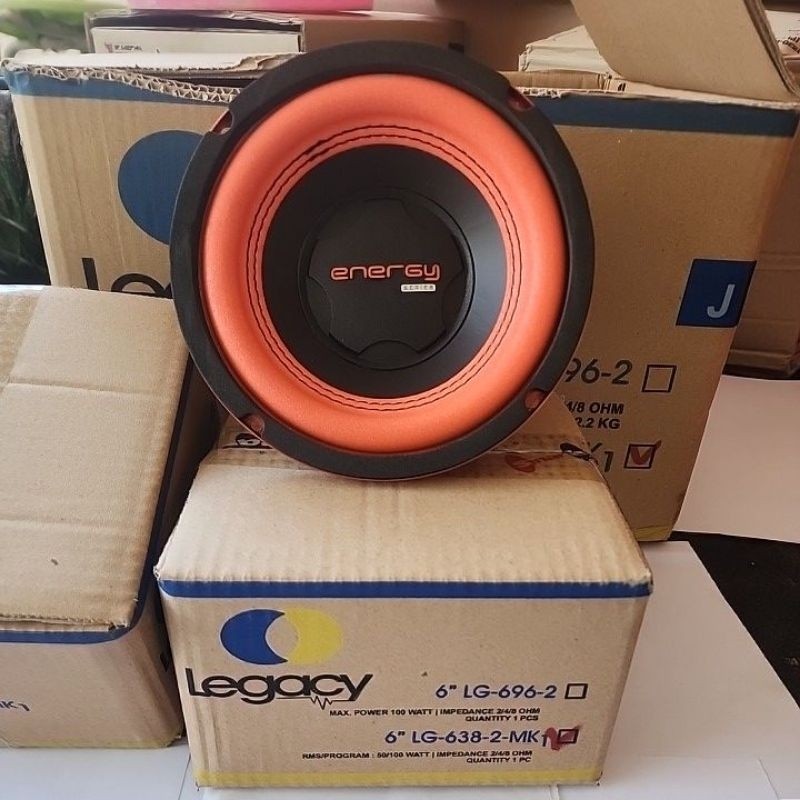 Speaker 6inch 6 In 6in ACR Subwoofer Legacy LG 638 2