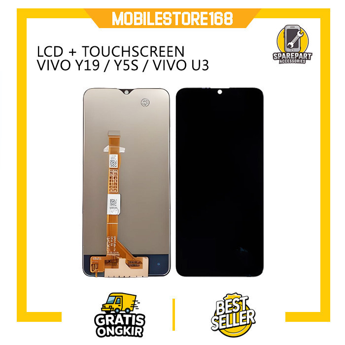 LCD TOUCHSCREEN VIVO Y19 VIVO 1915 - LCD VIVO Y5S - LCD VIVO U3  ORIGINAL