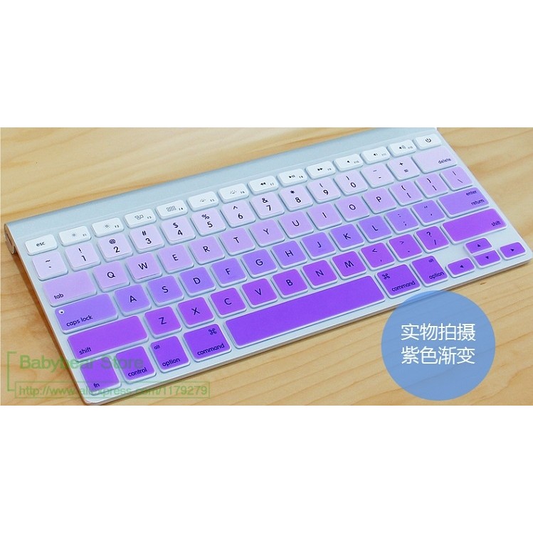 For Apple Bluetooth Wireless keybord MC184 A1314 IMAC G6 IMC Keyboard Protector US English Version D