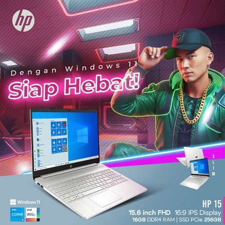 HP 15 I5 1135G7 16GB 512GB W11 15.6