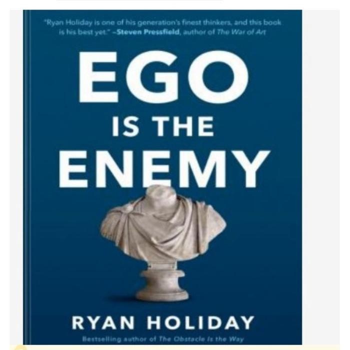 buku fisik Ego is the Enemy - Ryan Holiday