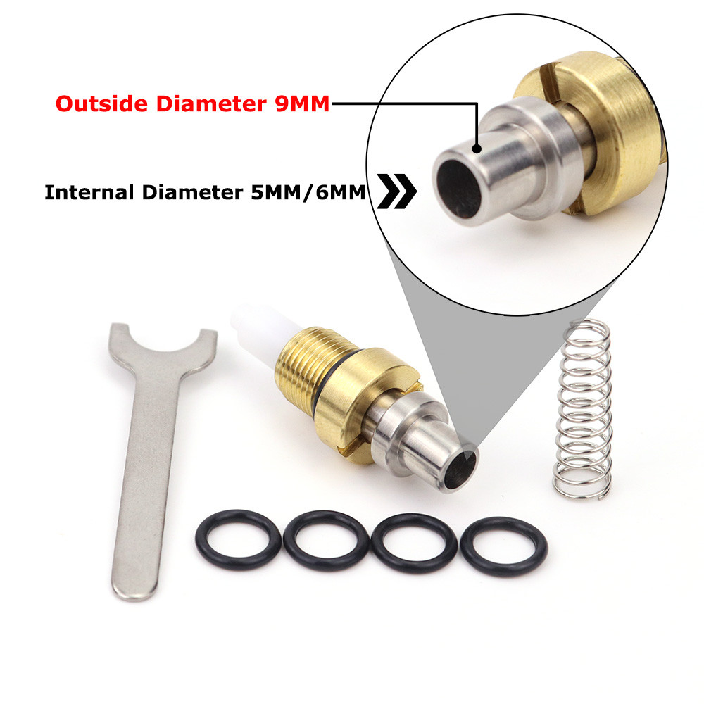 New Airforce Condor Talon SS Constant Pressure Valve Regulator Outlet Nipple Stem Suit Exhaust Rod V