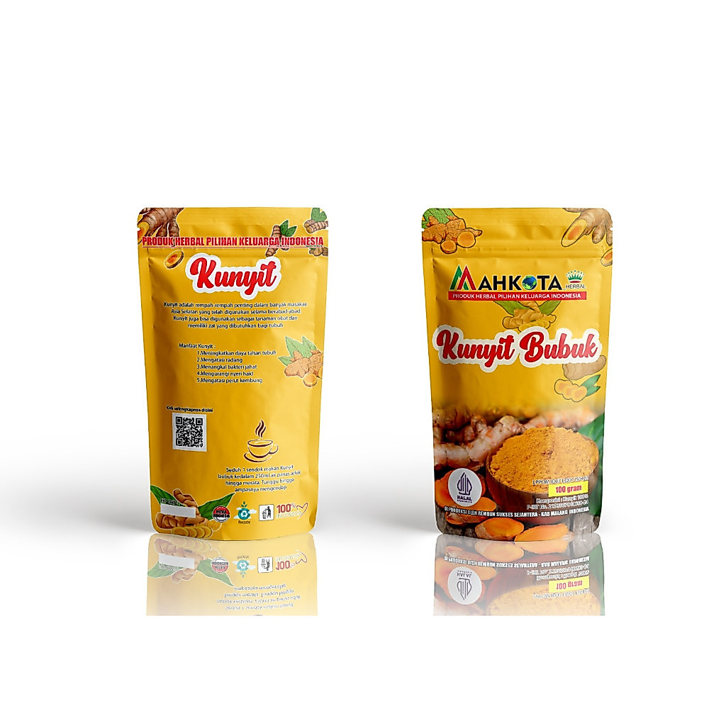 JAMU KUNYIT BUBUK MAHKOTA