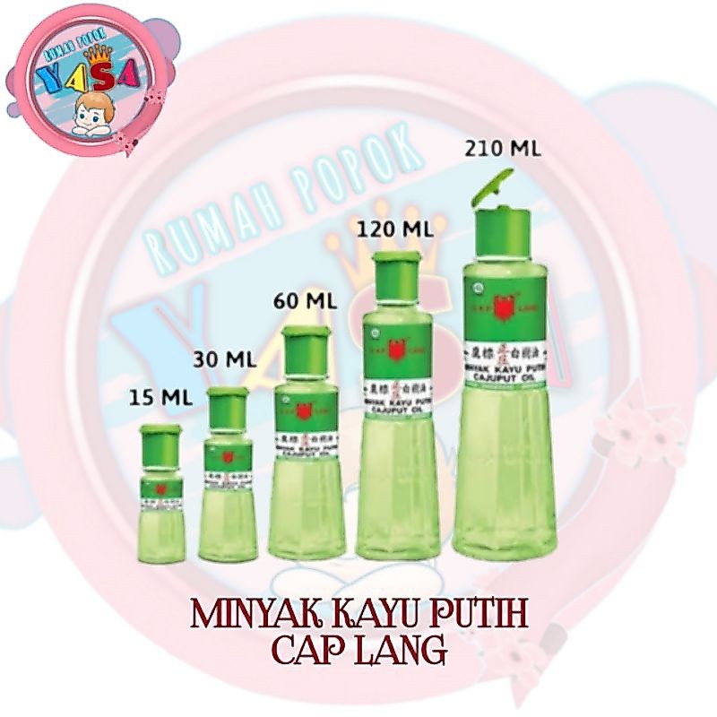 MINYAK KAYU PUTIH CAPLANG 15ml/30ml/60ml/120ml