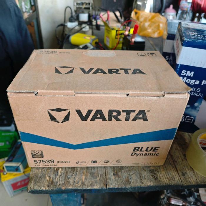 AKI BATERAI KERING VARTA 57539/LN3/DIN84/58024 75AH MOBIL BMW MERCY REBORN DIESEL NEW GARANSI 1 TAHU