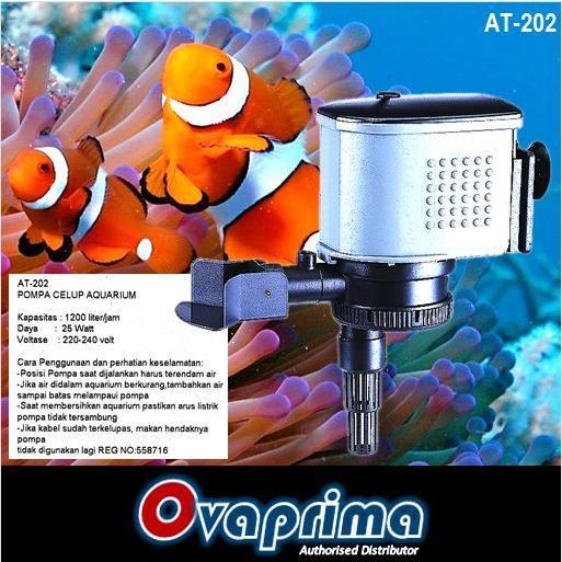 Atman AT-202 Pompa Air Aquarium Aquascape Submersible Water Pump Atman AT202