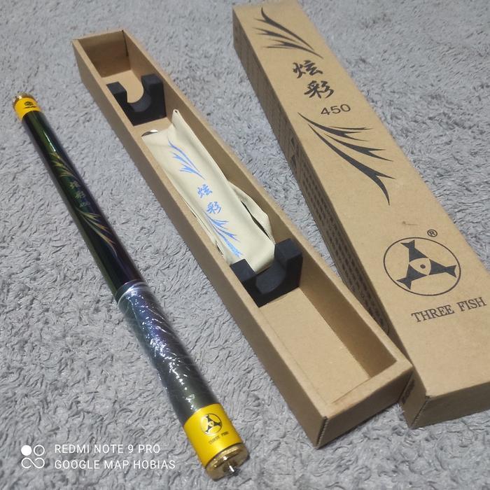 (FI)Joran Pancing Tegek Three Fish XUAN CAI 240. 270. 300. 360. 450