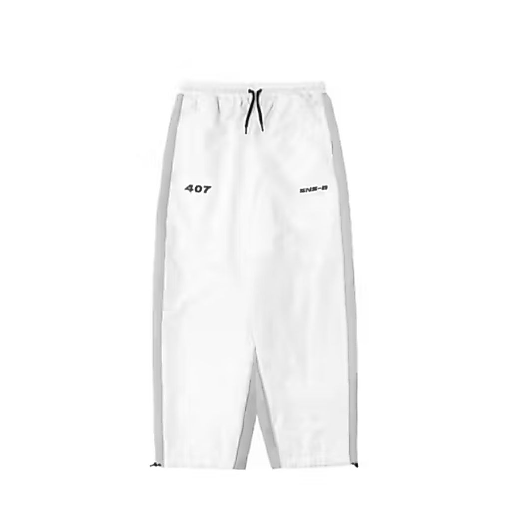 TRACKPANTS WHITE | SNSB x 407 ( M )