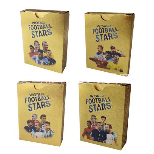 CARD Bintang Sepak Bola Card 54lembar Untuk Fans Sepak Bola RONALDO - 54