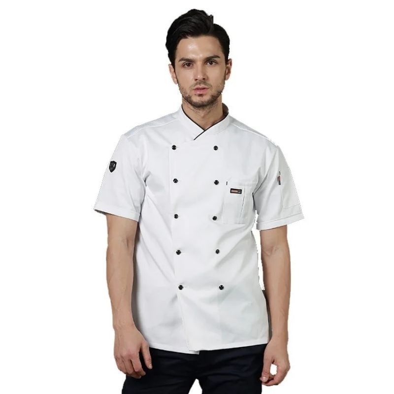 Chef Jacket / Chef Uniform Premium / Baju Koki Chef Unisex