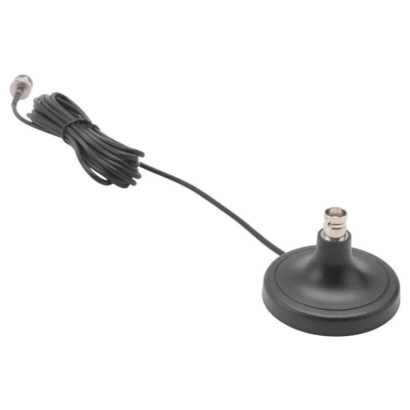 ABT-BNC Male And Female Antenna Strong Magnetic Base 3 Meters Extension Cable For Q9 Wireless Microp